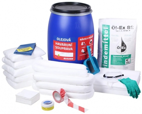 Kit de urgenta EuSORB, pentru hidrocarburi, 117 l